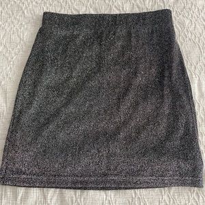 Black Sparkly Skirt